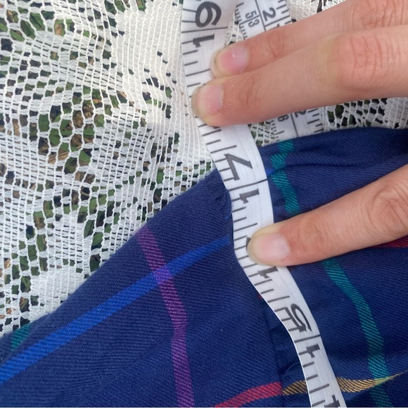 New NWT Florence Eiseman kids long sleeve collar blue grid back to school dress - Picture 15 of 16